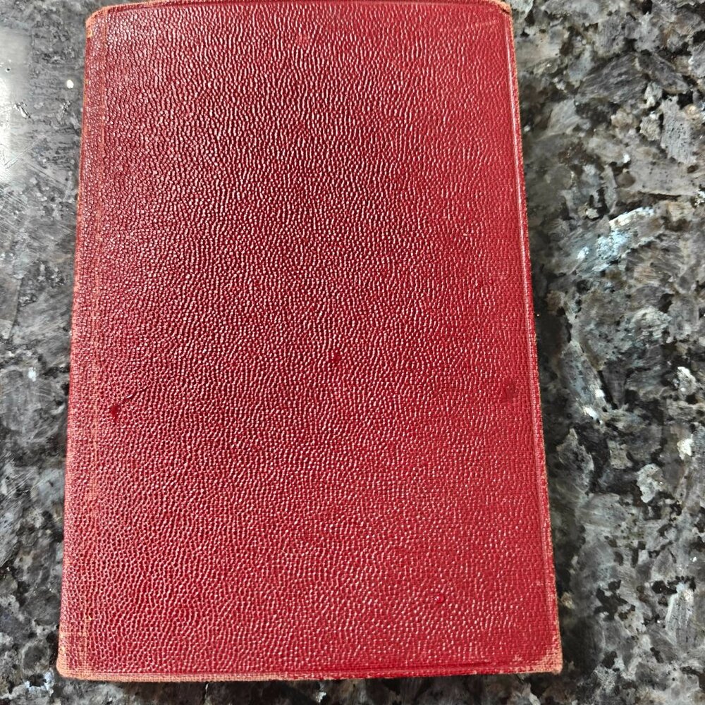 Charles Dickens Vintage Leather Red Book "The Uncommercial Traveler" - Picture 2 of 3